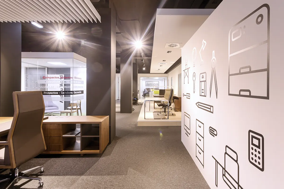 Imagen del Showroom de Torres Oficinas